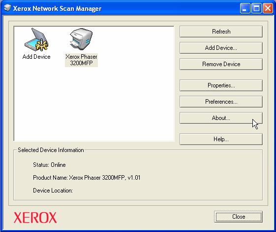 Scan To Network - Xerox Network