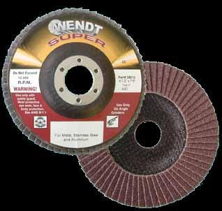 A/O Flap Discs & Folded Flap Disc Aluminum Oxide with Fiberglass Backing For general grinding, blending and finishing on steel, stainless and aluminum.