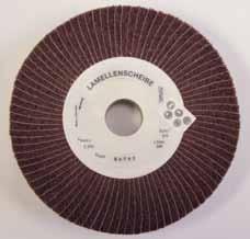 Unmounted Finishing Flap Wheels Unmounted Interleaf Finishing Flap Wheels Alternating flaps of abrasive cloth and nonwoven finishing material.