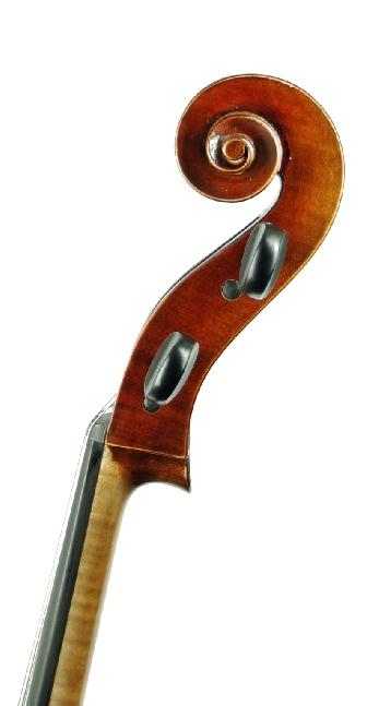 In our violin shop we setup the cello withan Ebony tailpiece that has A&D German made Wittner stringadjusters.