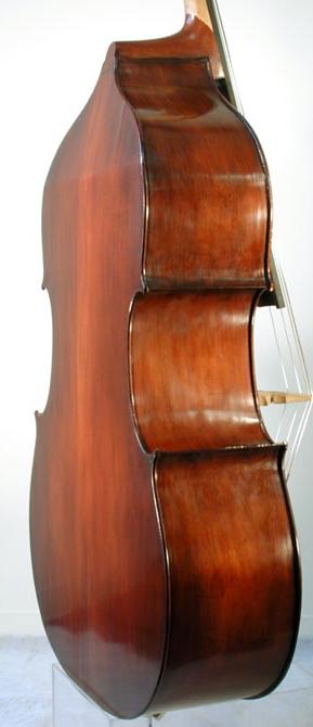 The 302 Bass is an oil varnish with a reddish brown amber hue.