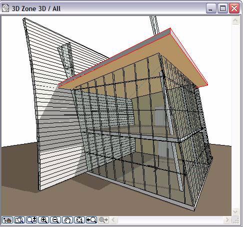 Modeling Freedom in ArchiCAD 10 Opening components (Sill/Threshold, Trim) can also be fit to the Wall surfaces on both sides.