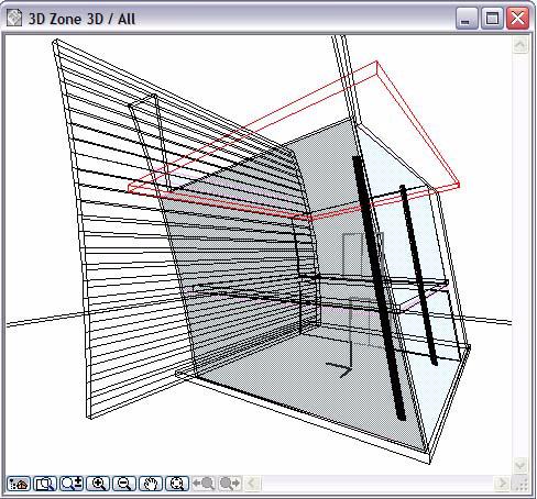 Modeling Freedom in ArchiCAD 10 Walls and Columns within Zones (e.g. parapet walls, standalone columns) can be subtracted automatically from the zone area or zone volume.