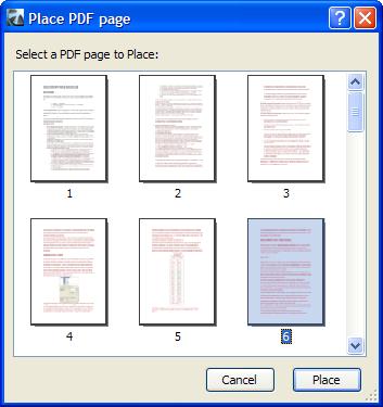 Integrated Design and Documentation Now you can place the PDF page to any position in your Model View or Layout.