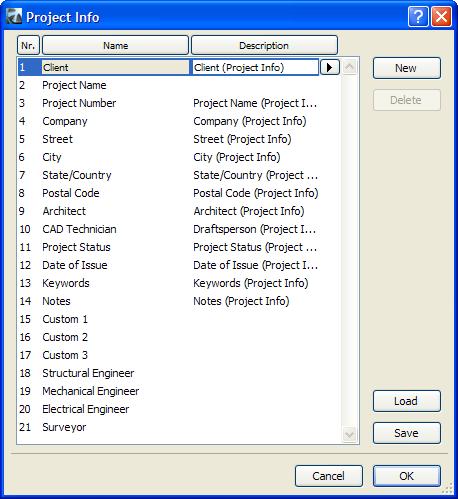 Integrated Design and Documentation Autotext Features In ArchiCAD 10, Autotext items may be placed in any Window, including the Floor Plan or any Layout.