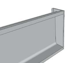 corner application a mid profile internal corner joint is required