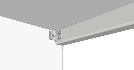 TOP AND MID PROFILE INSTALLATION All trim profiles featured in Ellerton can be installed using traditonal joinery methods and no