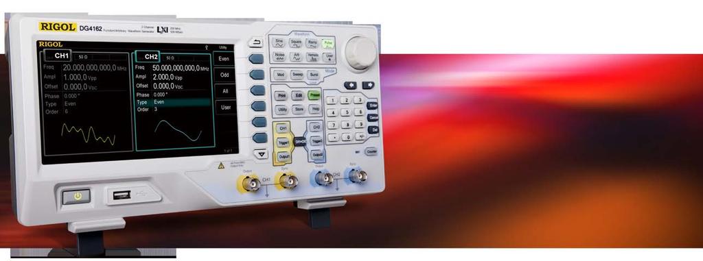 No.1 DG4000 DG4000 series is a multifunctional generator that combines many functions in one, including Function Generator, Arbitrary Waveform Generator, Pulse Generator, Harmonic