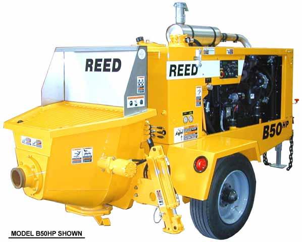 TRAILER MOUNTED PUMP MODEL GROUP 20 HOPPER INSTALLATION GROUP 20 FIGURE 00 PAGE 01 REED TRAILER MOUNTED CONCRETE PUMP 05 MODEL ILLUSTRATED MANUAL GROUP 20 HOPPER INSTALLATION CONTAINS THE FOLLOWING