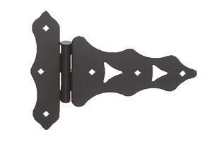 thru-bolts for gate side 443" lag screws for fence side 4420 pair per case @ 44 lbs 10" Ornamental T