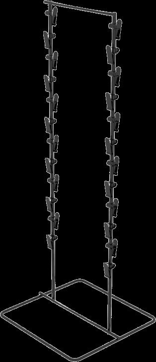 CLIP STRIPS AND CLIP RACKS RSR-460 RSR-690 CRC-24 CRC-36 (triple strand) 6 62 62 22 Clips on 3 centers