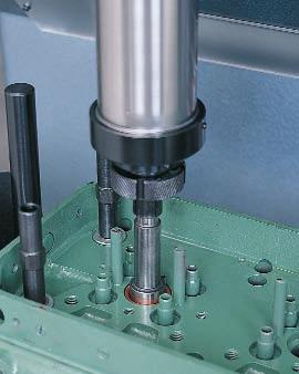 5" Use available tooling without special adapters #3 Morse Taper arbor allows you to use tooling your have, or standard after market tooling to do jobs such as