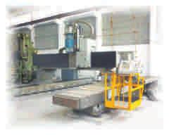 MANUFACTURING INFRASTRUCTURE CASER CNC Milling & Boring Table Size : 3000 x 5000 X - 3000, Y - 4800, Z - 500 WALDRICH Plano