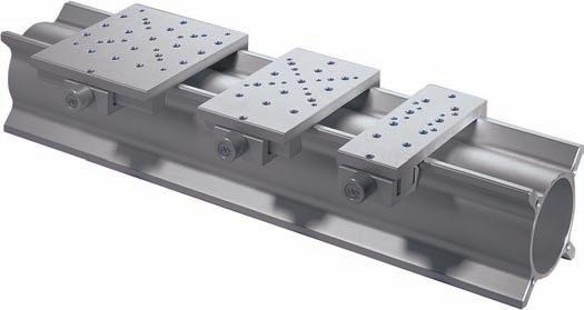 2 X95 Structural Rails and Carriers X95 Structural Rails and Carriers X95 dvantages Ideal for constructing large-scale, linear optical devices Rigid yet lightweight rail design Easy-on/Easy-off