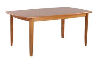 Pedestal Width 1265 (Extends to) 1715 Depth 850 2154 Small Boat Shaped Dining Table on Legs Width 1265 (Extends