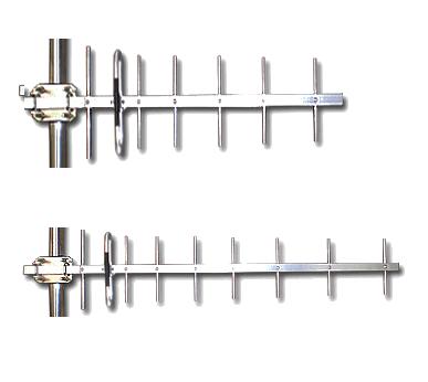 Yagi Antennas, Brite finsh ZDA Communications's High-Performance Yagi antenna Series is constructed of 6061-T6 Aluminum for outstanding service life.