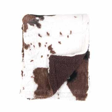 plush & sherpa Cut Fur Blanket with Micro Sherpa Back