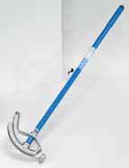 Conduit Benders Exceptional, durable, materials for extra strength Reinforced at stress points for longer life Markings are raised and cast into the bender body on both sides for easy visibility 1/2