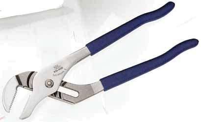 Long-Nose Pliers 35-4038 Induction hardened teeth for long life (Dipped Handles) Cross-hatched jaws so wires won t slip when pulling 6