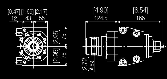 MSL12-ARH32MM-C-7MP Mori Seiki Part#: T32330 Input Output L I V E External/Internal Radial/Axial Max.