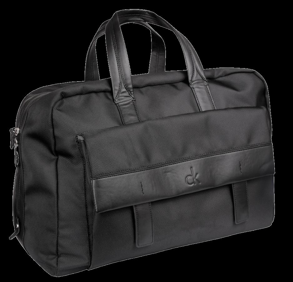 CK HOLDALL BAG C 9111 Calvin Klein golf deluxe holdall bag with leather style trim.