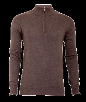 Home >>> HEATHER HALF ZIP SWEATER C9144 silver, charcoal, skyblue This indispensible 1/2 zip sweater is made from a soft to touch and