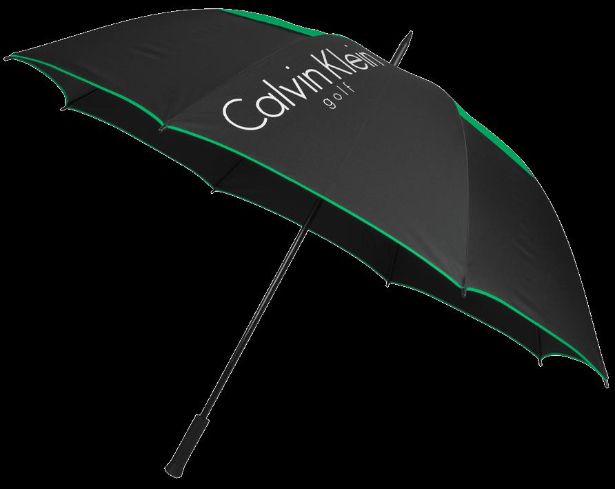 STORMPROOF VENTED UMBRELLA C9140 black/white The Calvin Klein golf range of golf accessories combines high quality materials with unrivalled high end style.