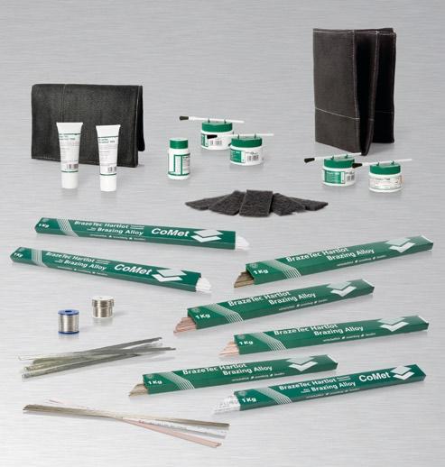 BrazeTec Soft Soldering and Soft Soldering Flux BrazeTec Soft Soldering Pastes for Plumbing Technology BrazeTec Alloys According Composition Melting Range Flux according to To be used Soft Soldering