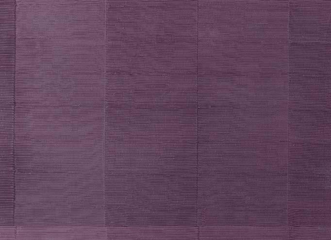 INTERIOR Fabric effect corduroy aubergine This pre-blended plaster is created by sought after Italian design house Polidori.Barbera.