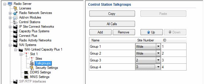 SmartPTT Radioserver Configuration 29 on the slot. 5. Configure talkgroup parameters. To do that, click Talkgroups.