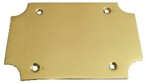 Military and Marine Fittings NP.2860 Name Plate 2.1/4 x 3.