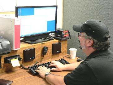 Radio Officer Scott Byington, KC6MMF, spent the drill assisting cities with their Winlink systems, so they could communicate with each other and with Loma Ridge.