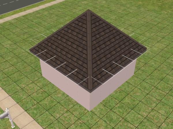 ROOFING A Beginner Level Tutorial It's annoying when you build a great house, click on the autoroof button, and something horrible appears atop your new construction.
