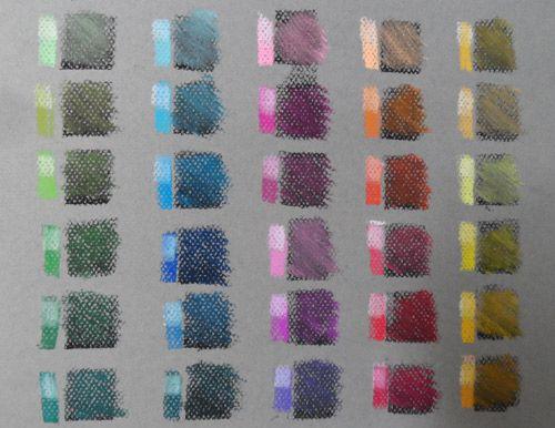 Tonal Values and Pastel The Pastel Swatch Exercise Image of Video the Tonal Swatch This simple exercise has been the one completed by over 2500 artists who were new to pastel.