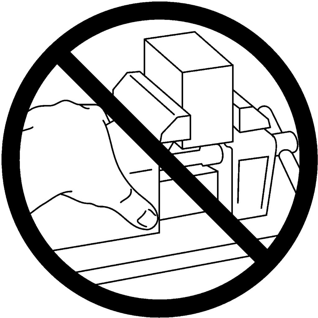 Never wear jewelry, long sleeves, neckties, gloves or anything else that could become caught when operating a machine tool.
