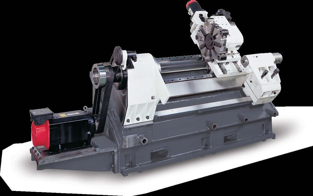 Outstanding features that guarantee faster, more accurate turning and lower production costs A Lathe Designed with