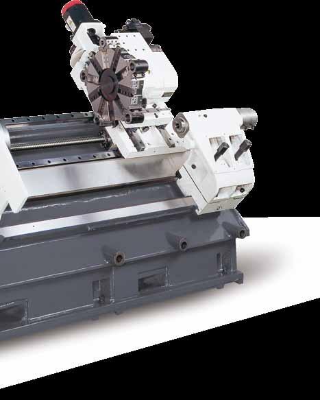 Slant Bed CNC Lathe A Lathe Designed with Productivity and Dependability in Mind Now you can step up your parts turning capacity with greater