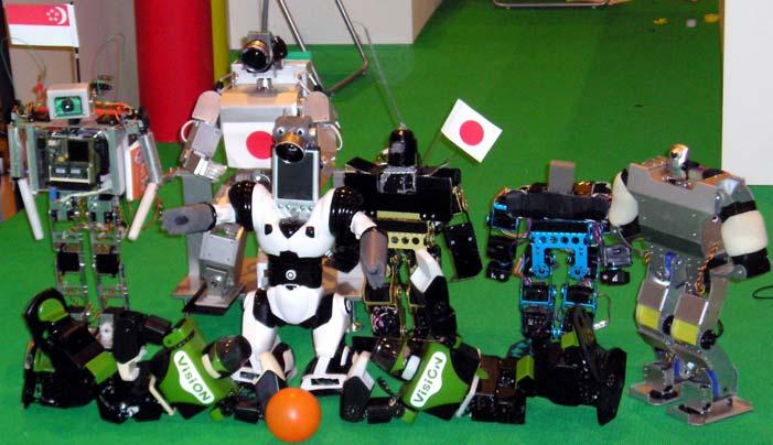 RoboCup: a Robotics Soccer Game Humanoid league Osaka University: