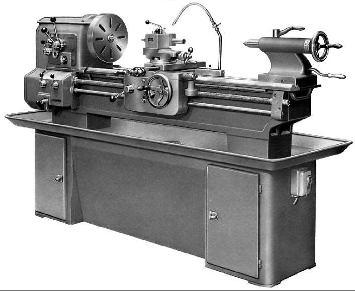 This term engine is associated with the lathe owing to the fact that early lathes were driven by steam engine.