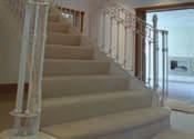 contemporary stainless steel stairs or