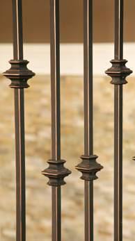 Express Series TimeLine Quality with Box Lot Savings Baluster Collars Add visual interest to your railing design. H H 80 80 BC-01 10-06 44" Base Collars Color match with spindles for a finished look.