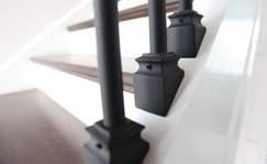 Metal Baluster Collars Add a Decorative Touch AN AN AN BS BS BS ML116 ML123 ML716 10 70 90 H 10 H 80 BS 80 BC-01 BC-01A 10-06 Spindle Part Number Size Tube Style No.