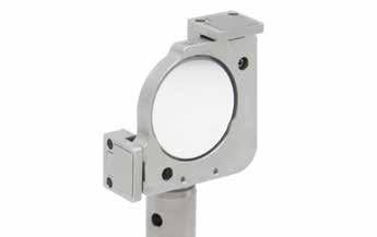 OPTO-MECHANICS resolution rotation non magnetic vacuum size STT-25.4 Motorized Optical Mount < 0.1 μrad F, Q: ± 2.5 available down to 10-11 mbar 35.6 x 35.6 x 12.