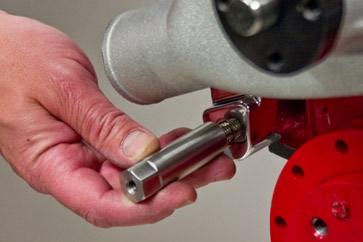 Tighten firmly enough to allow tensioner to remain upright in the proper position on its own.
