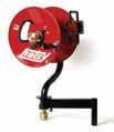 The Pivot Reel offers two types of hose reels: pivot and standard (non-pivot). All are rated at 5000 PSI and 325 F to meet maximum limits of standard pressure Washer. Reels carry a two-year warranty.