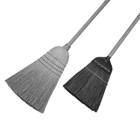 Upright Brooms brooms No. 3012 Stiff African Bass Industrial quality broom, for wet or dry heavy-duty sweeping on rough floors.