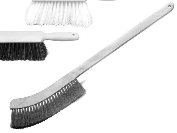 Special Dusting dusters R-50 R-50 Easy Reach, 100% Black Horsehair A popular, top quality radiator duster brush with a curved blade and sturdy, clear lacquered hardwood handle.