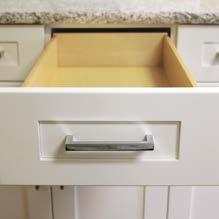 STRONG 5/8-in cabinet box and solid full-top construction provide superior strength, structural precision,