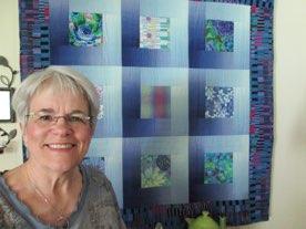 The Pine Needle Press Page 5 Donna Fry Patchwork Star for June, 2016 I arrived at the end of the rainbow.