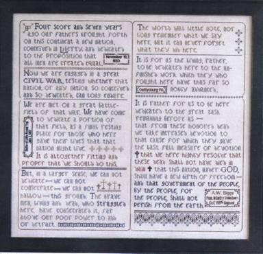I would love to have this on my wall. Debbie Booth/My Big Toe Designs has charted another favorite verse of many, "To every thing there is a season.